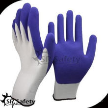 SRSAFETY billig preis handschuhe / 13g Nylon gestrickt Schaum Latex getaucht / Hand Handschuhe
